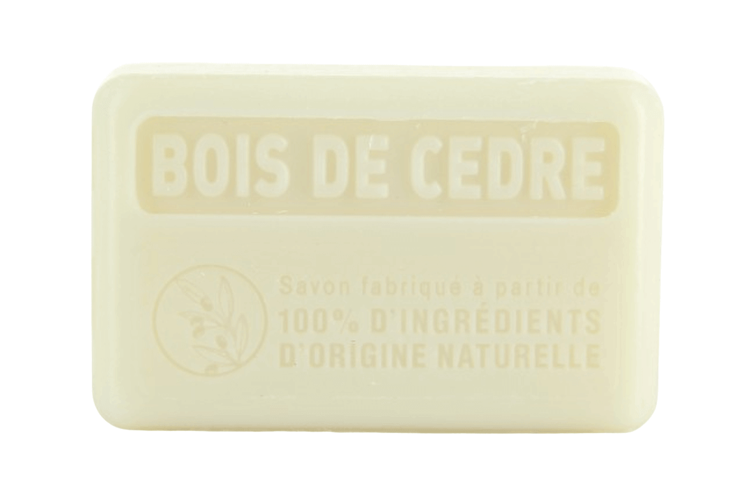 125g Natural French Soap - Cedar Wood